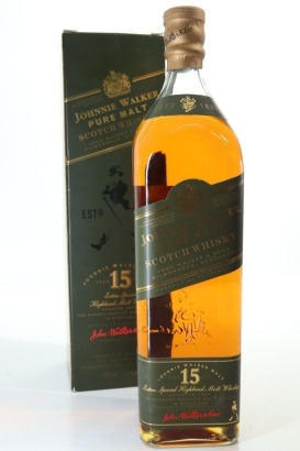 (1) Johnnie Walker Pure Malt 15 Year Old Extra Special Highland Malt Whisky, Scotland, 43% ABV, 1000ml, Circa. 1990's (GB)