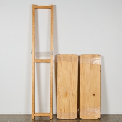 A Lundia Double Bay Shelving Unit
