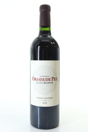 (1) 2016 Chateau Les Ormes-de-Pez, Saint-Estephe [JR18.5]