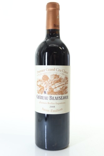 (1) 2008 Chateau Beausejour J.Duffau-Lagarrosse, Saint-Emilion Grand Cru