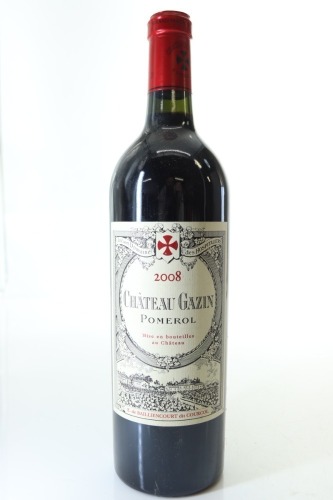 (1) 2008 Chateau Gazin, Pomerol [JR16.5]