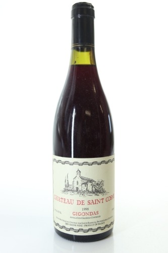 (1) 1998 Chateau de Saint Cosme Gigondas Valbelle, Rhone