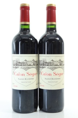 (2) 2008 Chateau Calon-Segur, Saint-Estephe [JR16.5]