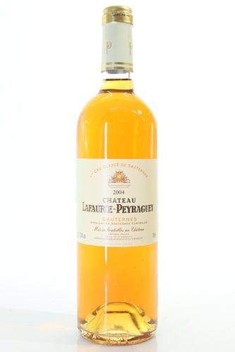 (1) 2004 Chateau Lafaurie-Peyraguey, Sauternes [JR17]