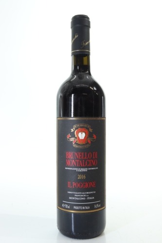 (1) 2016 Il Poggione Brunello di Montalcino DOCG, Tuscany [JR18]