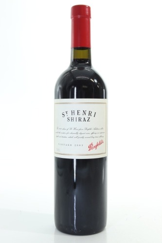 (1) 2003 Penfolds St. Henri Shiraz, South Australia [JR17]