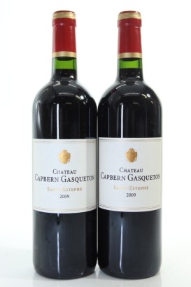 (2) 2009 Chateau Capbern Gasqueton, Saint-Estephe