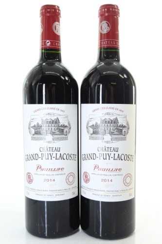 (2) 2014 Chateau Grand-Puy-Lacoste, Pauillac [JR17]