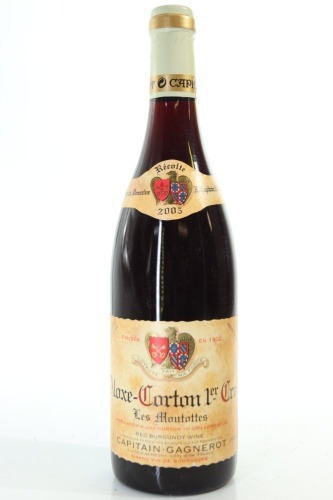 (1) 2005 Maison Capitain-Gagnerot Les Moutottes, Aloxe-Corton Premier Cru