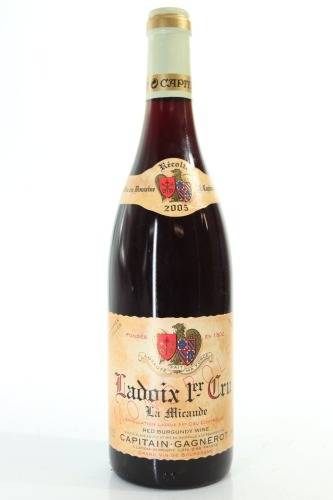 (1) 2005 Maison Capitain-Gagnerot La Micaude Monopole, Ladoix Premier Cru