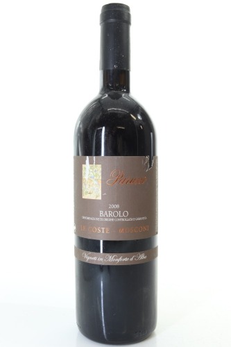 (1) 2008 Parusso Armando Le Coste-Mosconi, Barolo DOCG [RP95] (STOL)