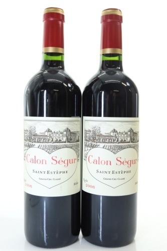 (2) 2006 Chateau Calon-Segur, Saint-Estephe [JR16.5]