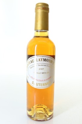 (1) 2007 Chateau Raymond-Lafon, Sauternes, 375ml [JR17.5]