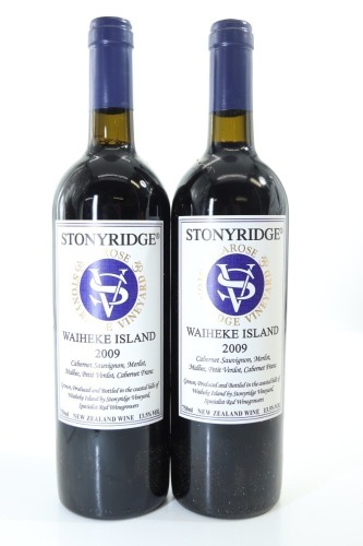 (2) 2009 Stonyridge Vineyard Larose, Waiheke Island