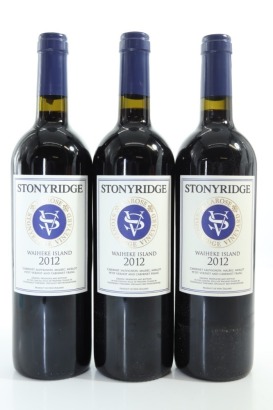 (3) 2012 Stonyridge Vineyard Larose, Waiheke Island