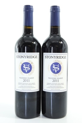 (2) 2011 Stonyridge Vineyard Larose, Waiheke Island
