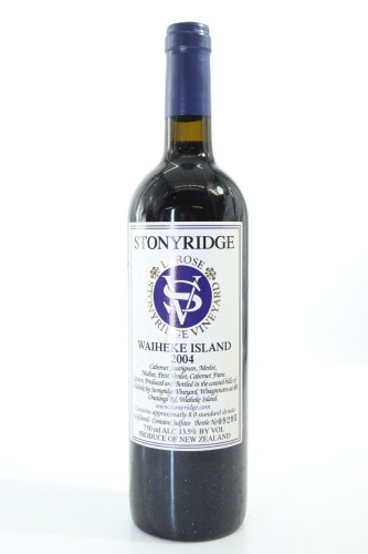 (1) 2004 Stonyridge Vineyard Larose, Waiheke Island