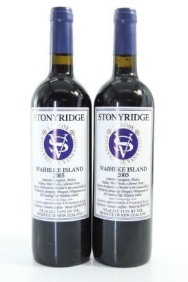 (2) 2005 Stonyridge Vineyard Larose, Waiheke Island