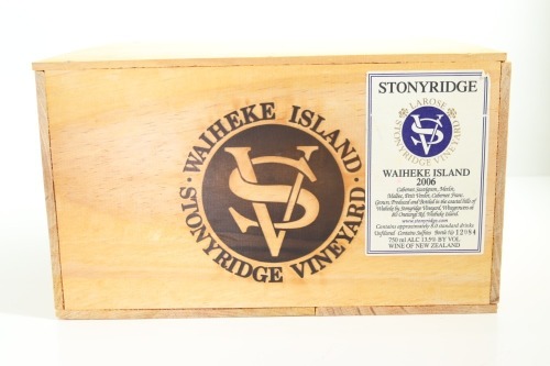 (6) 2006 Stonyridge Vineyard Larose, Waiheke Island (OWC)