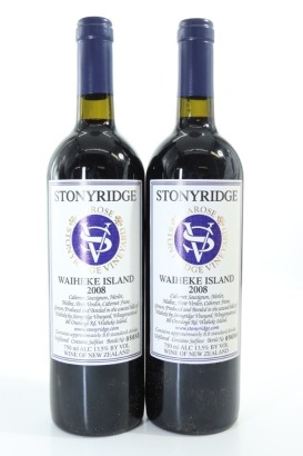 (2) 2008 Stonyridge Vineyard Larose, Waiheke Island