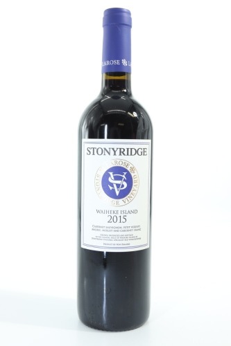 (1) 2015 Stonyridge Vineyard Larose, Waiheke Island