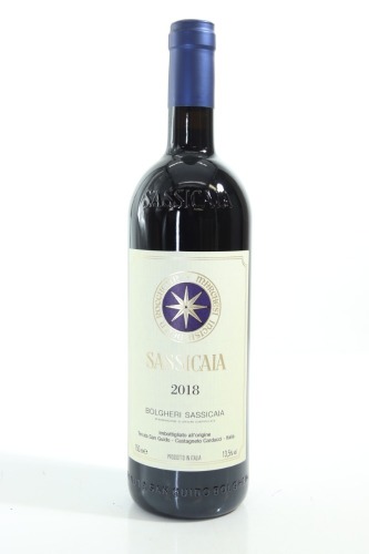(1) 2018 Tenuta San Guido Sassicaia Bolgheri, Tuscany [JR17]