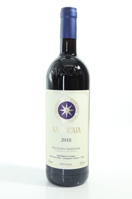 (1) 2018 Tenuta San Guido Sassicaia Bolgheri, Tuscany [JR17]
