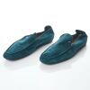 Moreschi, Teal Suede Leather Loafers with Box, Size 11 - 2