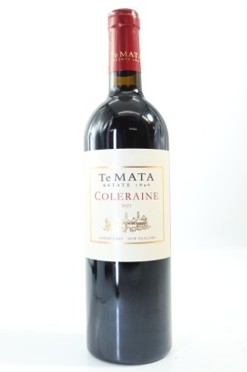 (1) 2021 Te Mata Estate Coleraine, Hawke's Bay