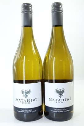 (2) 2025 Matahiwi Estate Pinot Gris, Wairarapa