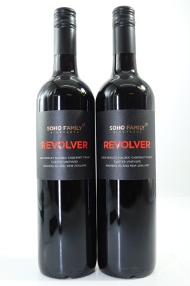 (2) 2023 Soho Revolver Merlot - Malbec - Cabernet Franc, Waiheke Island
