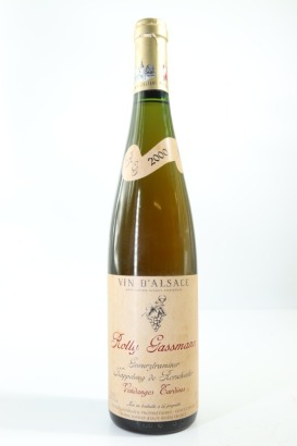(1) 2000 Rolly Gassmann Gewurztraminer Kappelweg de Rorschwihr Vendanges Tardives, Alsace [BC97]