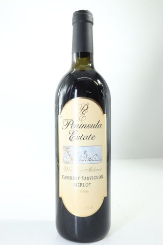 (1) 1996 Peninsula Estate Cabernet Sauvignon / Merlot, Waiheke Island (UMS)