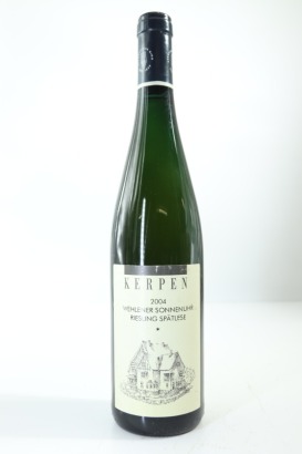 (1) 2004 Weingut Kerpen Wehlener Sonnenuhr Riesling Spatlese, Mosel