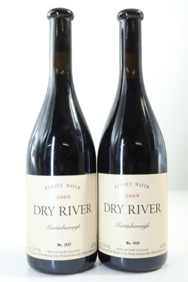 (2) 2009 Dry River Pinot Noir, Martinborough [JR17]