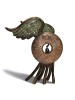 MARIAN FOUNTAIN Winged Medal with Legs