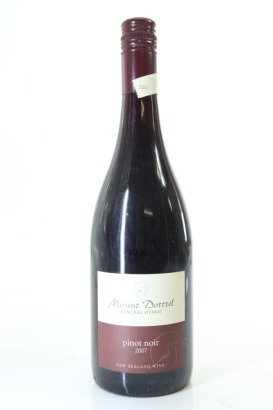 (1) 2007 Mount Dottrel Pinot Noir, Central Otago [JR17]