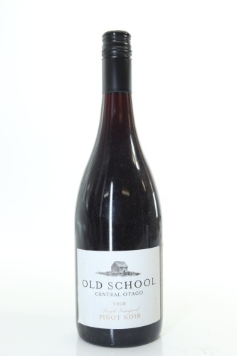 (1) 2008 Old School Single Vineyard Pinot Noir Bottled for Caro's, Hawke's Bay