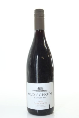 (1) 2008 Old School Cabernets Bottled for Caro's, Hawke's Bay