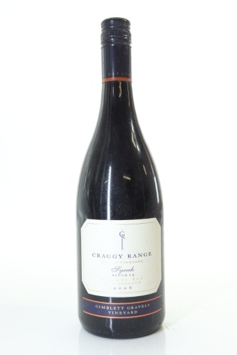 (1) 2006 Craggy Range Block 14 Syrah, Gimblett Gravels