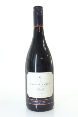(1) 2006 Craggy Range Block 14 Syrah, Gimblett Gravels