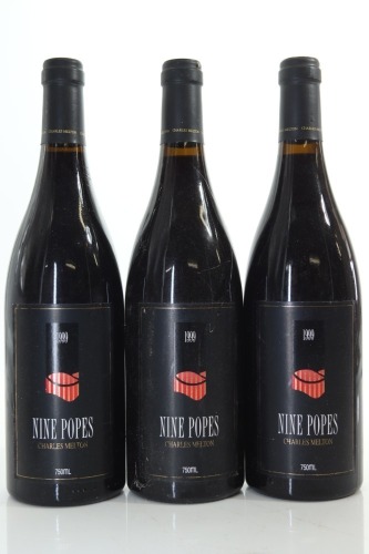 (3) 1999 Charles Melton Nine Popes GSM, Barossa Valley