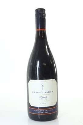 (1) 2007 Craggy Range Block 14 Syrah, Gimblett Gravels