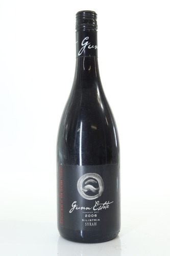 (1) 2006 Gunn Estate Silistria Syrah, Hawke's Bay