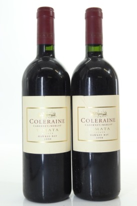 (2) 1998 Te Mata Estate Coleraine, Hawke's Bay