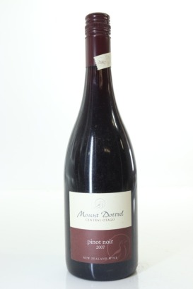 (1) 2007 Mount Dottrel Pinot Noir, Central Otago [JR17]