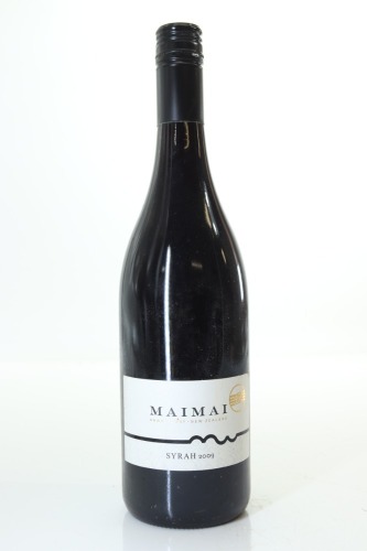 (1) 2009 Maimai Syrah, Hawke's Bay