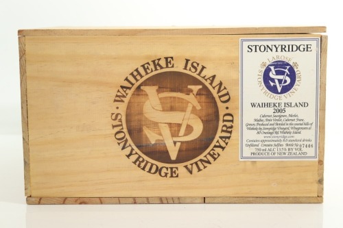 (6) 2005 Stonyridge Vineyard Larose, Waiheke Island (OWC)