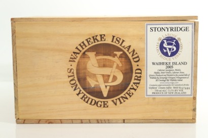 (6) 2005 Stonyridge Vineyard Larose, Waiheke Island (OWC)