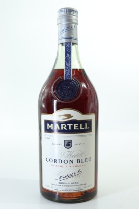 (1) Martell Cordon Bleu Old Liqueur Cognac, France, Circa. 1990's (Hong Kong Duty Free Edition)